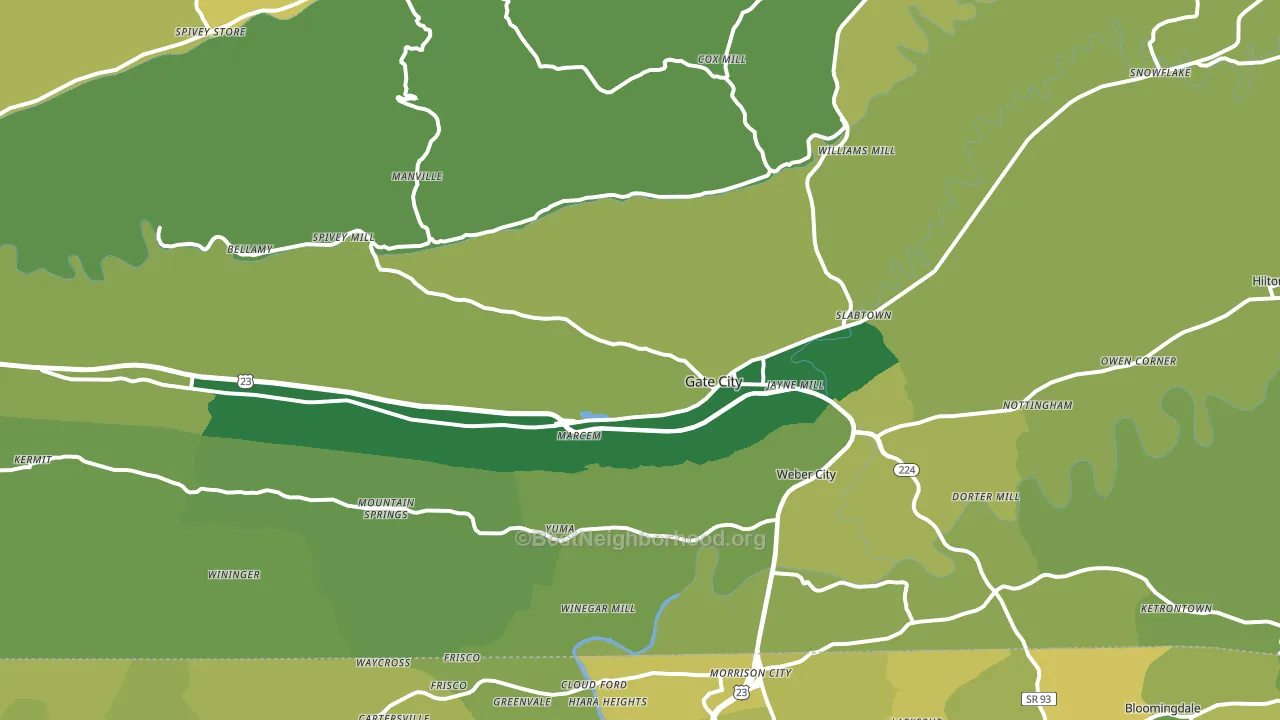 24251, VA block-group voter-turnout map