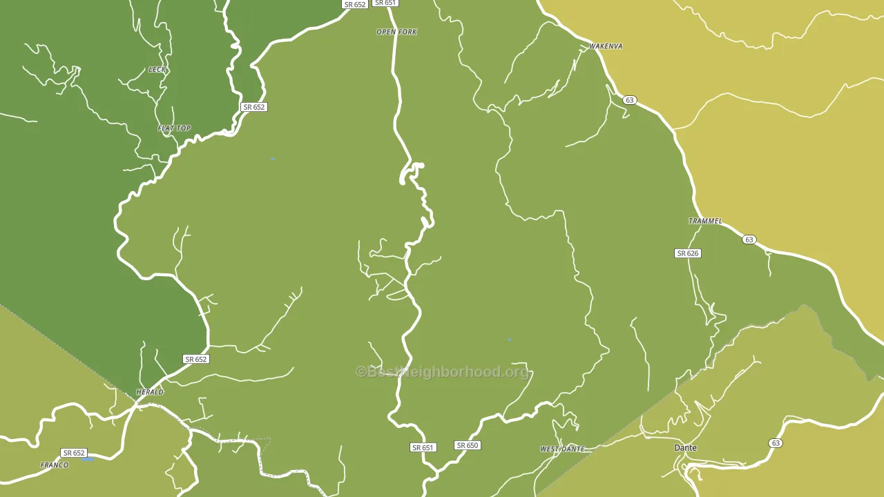 24272, VA block-group voter-turnout map