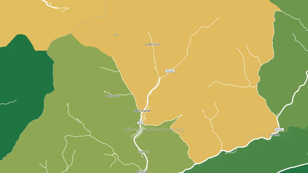 24282, VA block-group voter-turnout map