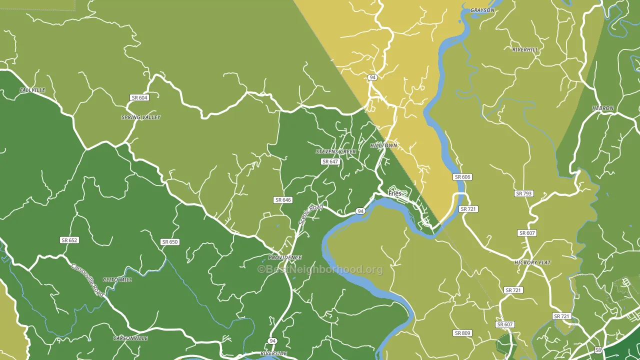 24330, VA block-group voter-turnout map