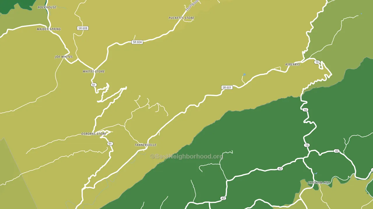 24377, VA block-group voter-turnout map