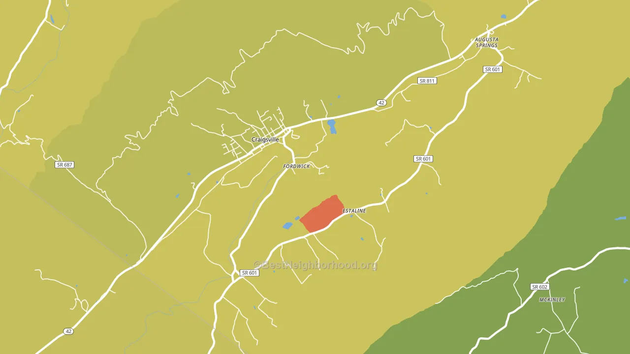 24430, VA block-group voter-turnout map