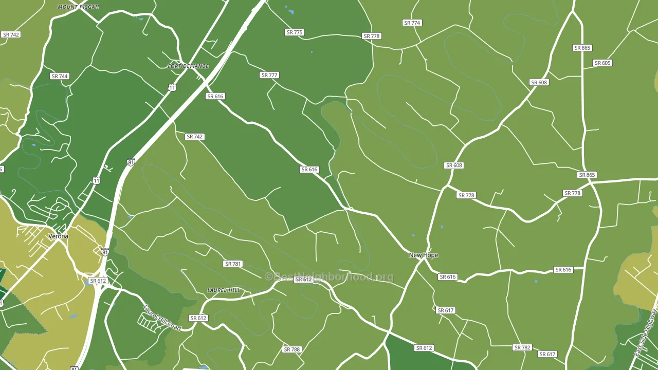 24437, VA block-group voter-turnout map
