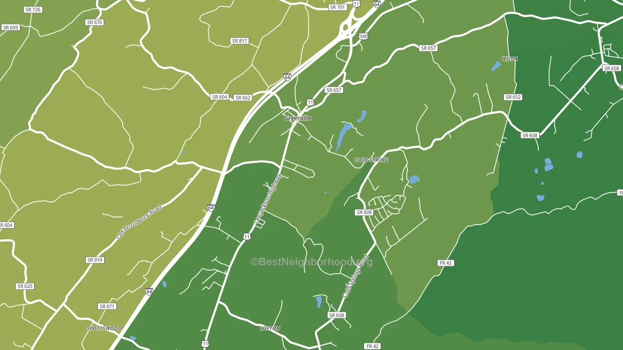 24440, VA block-group voter-turnout map