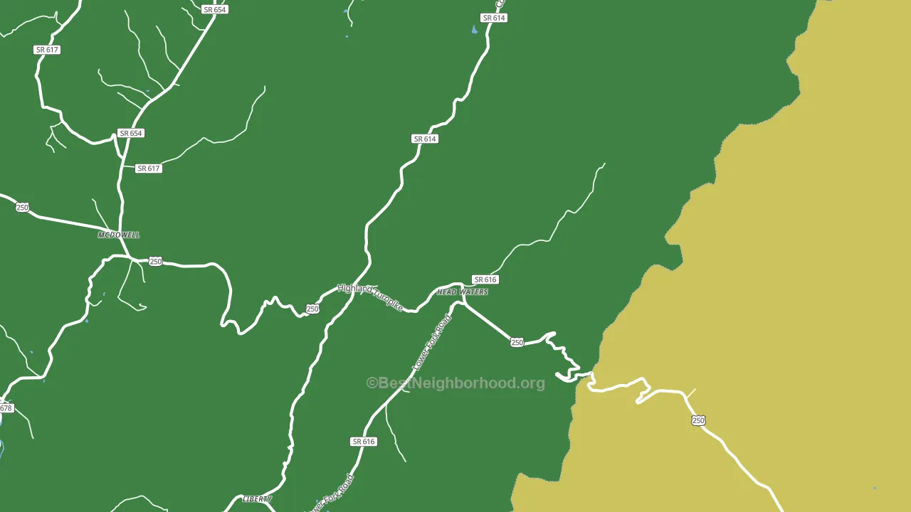 24442, VA block-group voter-turnout map