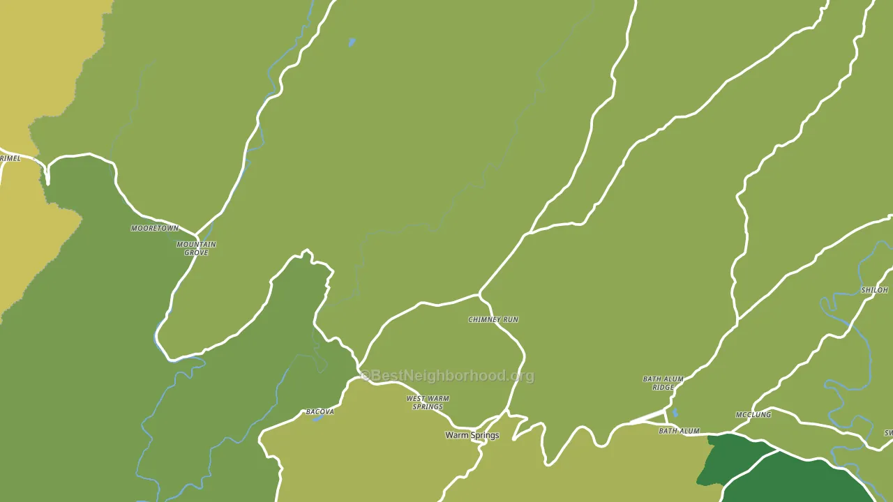 24484, VA block-group voter-turnout map