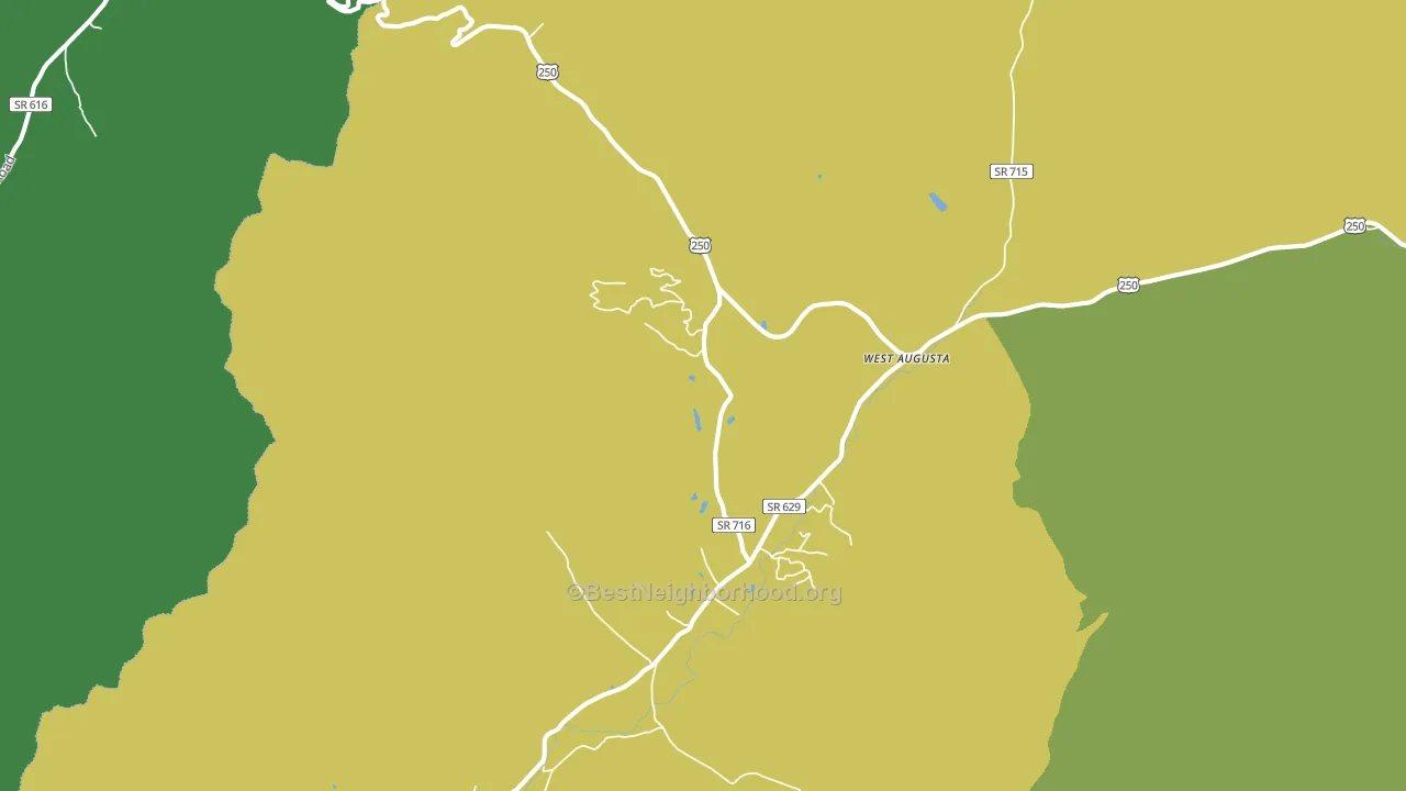 24485, VA block-group voter-turnout map