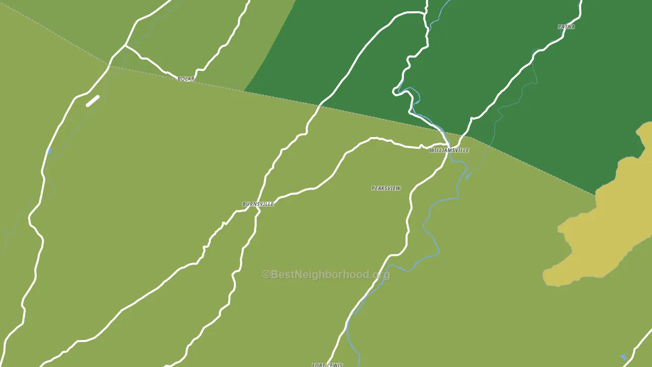24487, VA block-group voter-turnout map