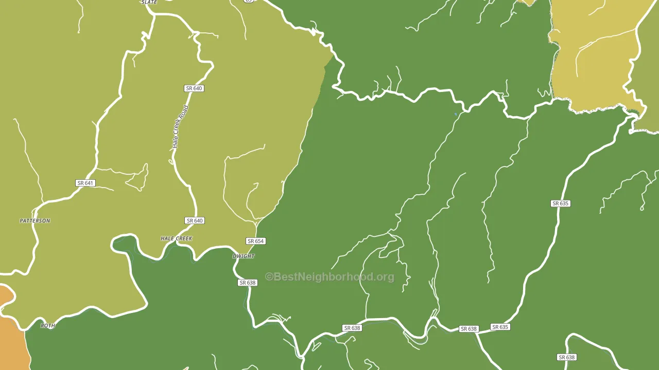 24634, VA block-group voter-turnout map