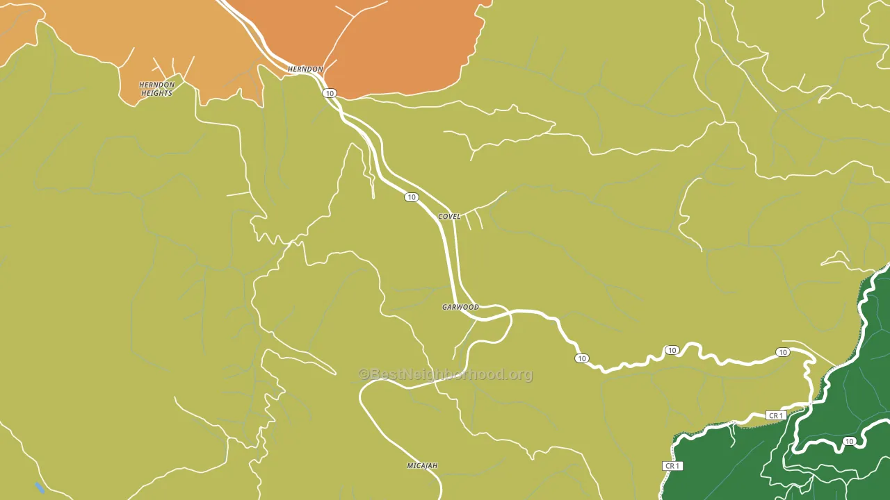 24719, WV block-group voter-turnout map