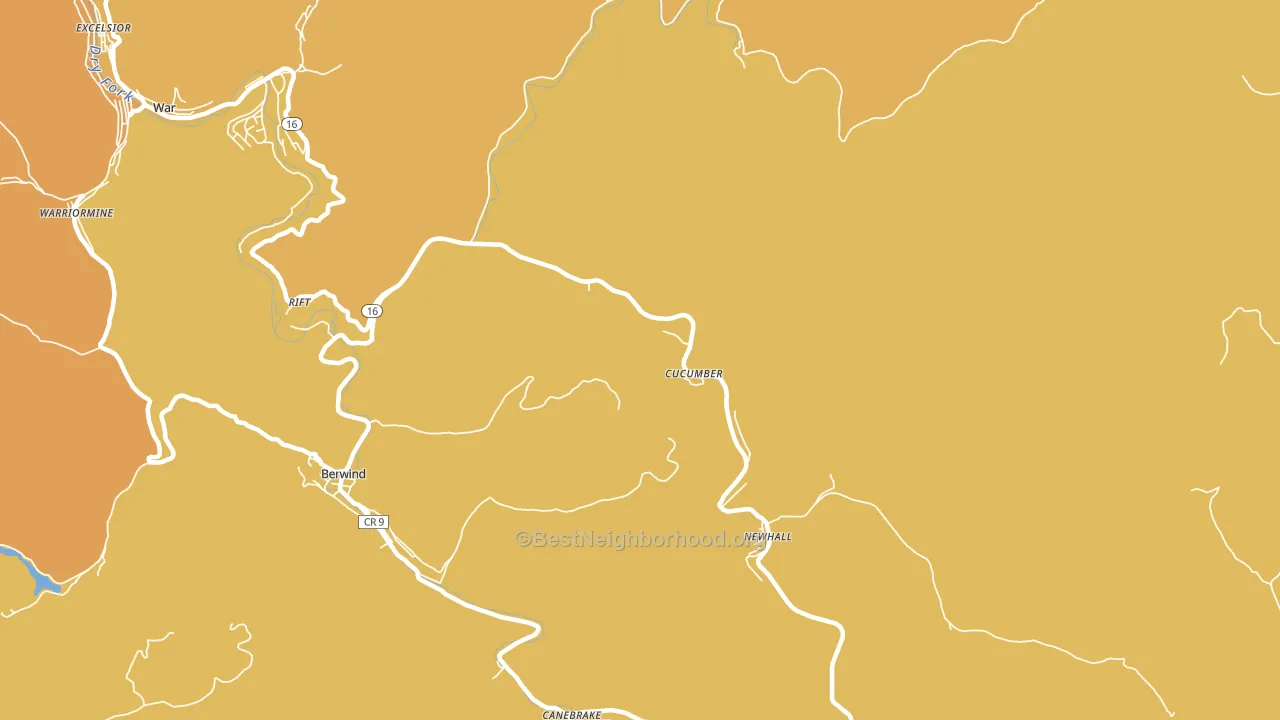 24826, WV block-group voter-turnout map