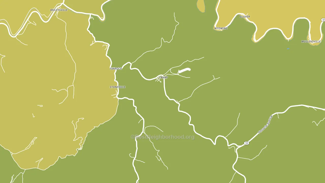 24834, WV block-group voter-turnout map