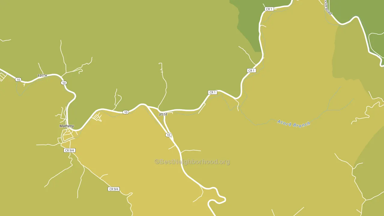 24849, WV block-group voter-turnout map