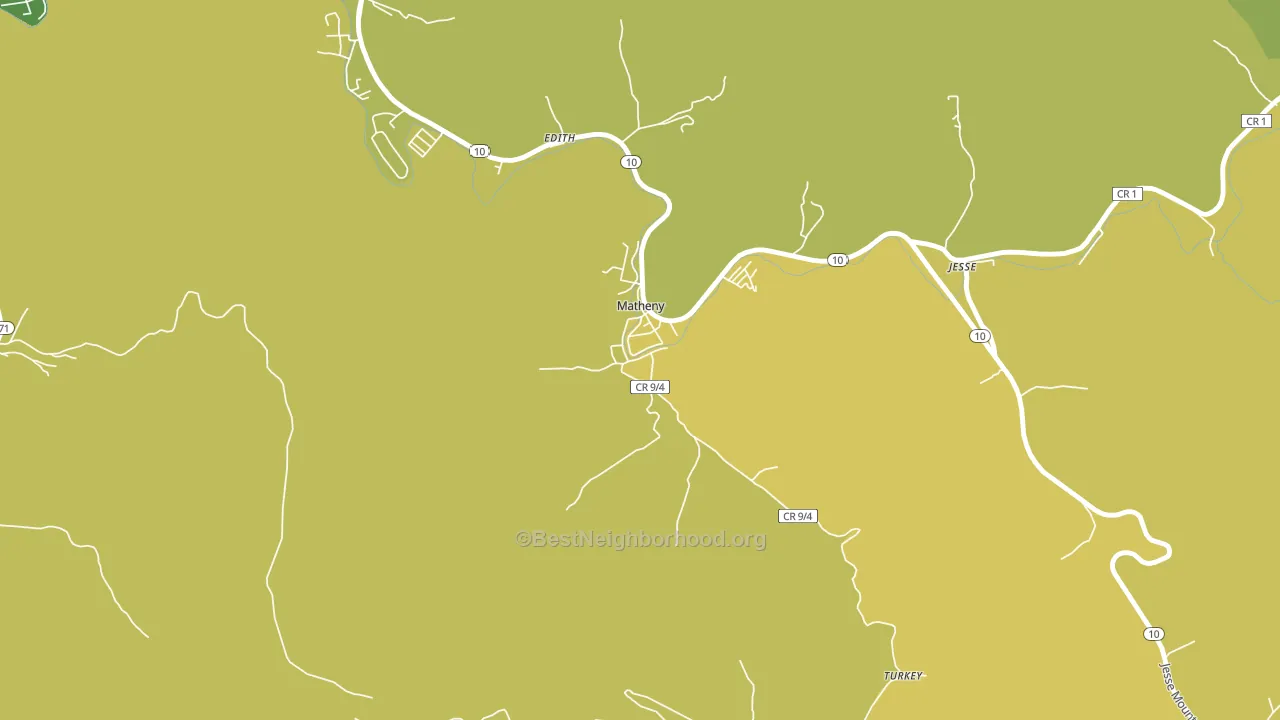 24860, WV block-group voter-turnout map