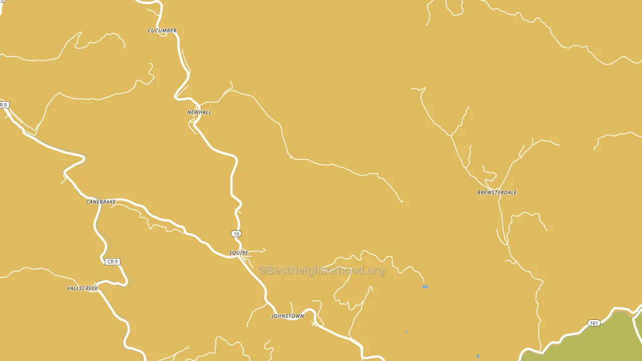24866, WV block-group voter-turnout map