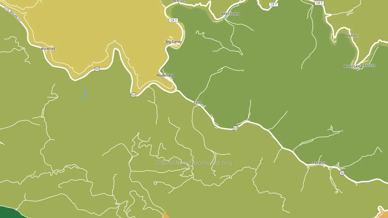 24881, WV block-group voter-turnout map
