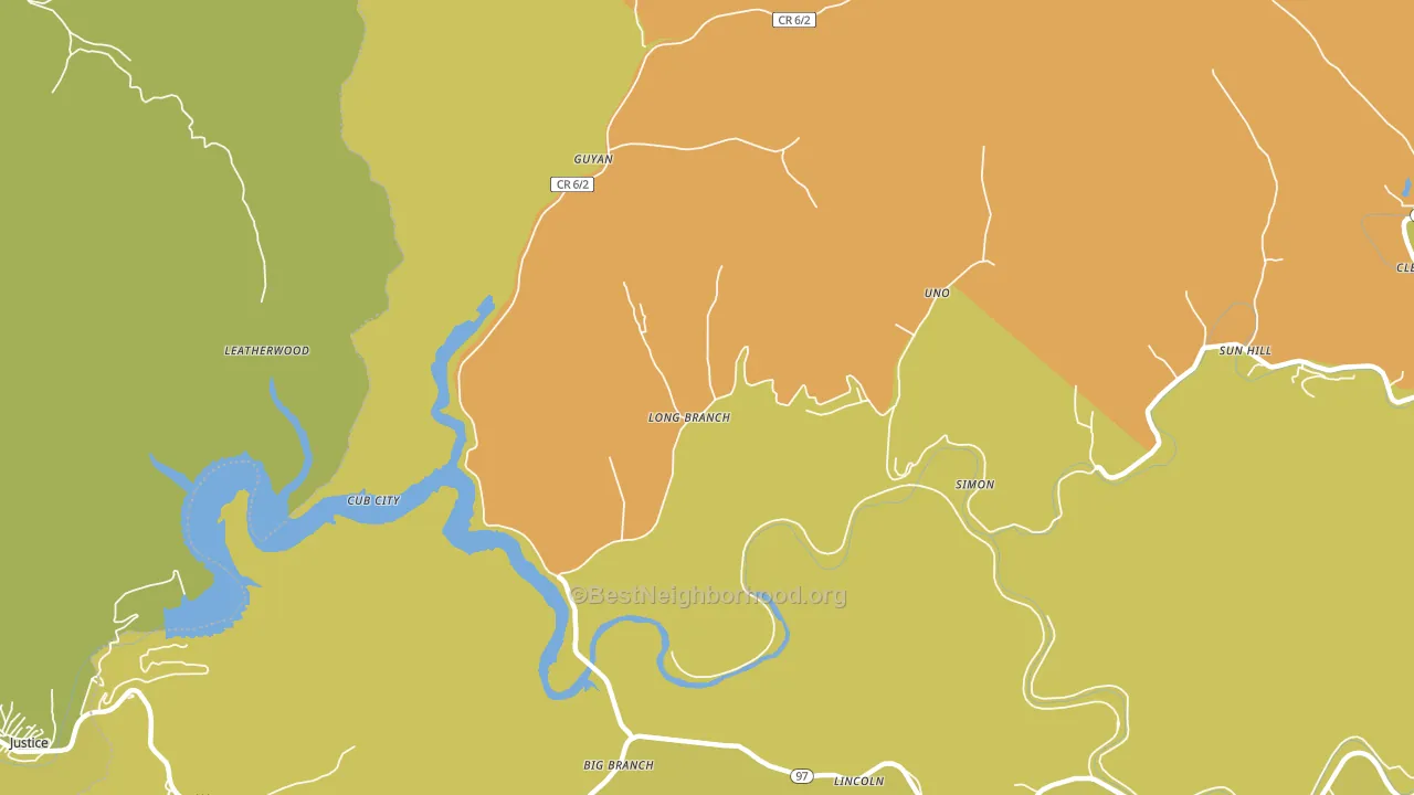 24882, WV block-group voter-turnout map