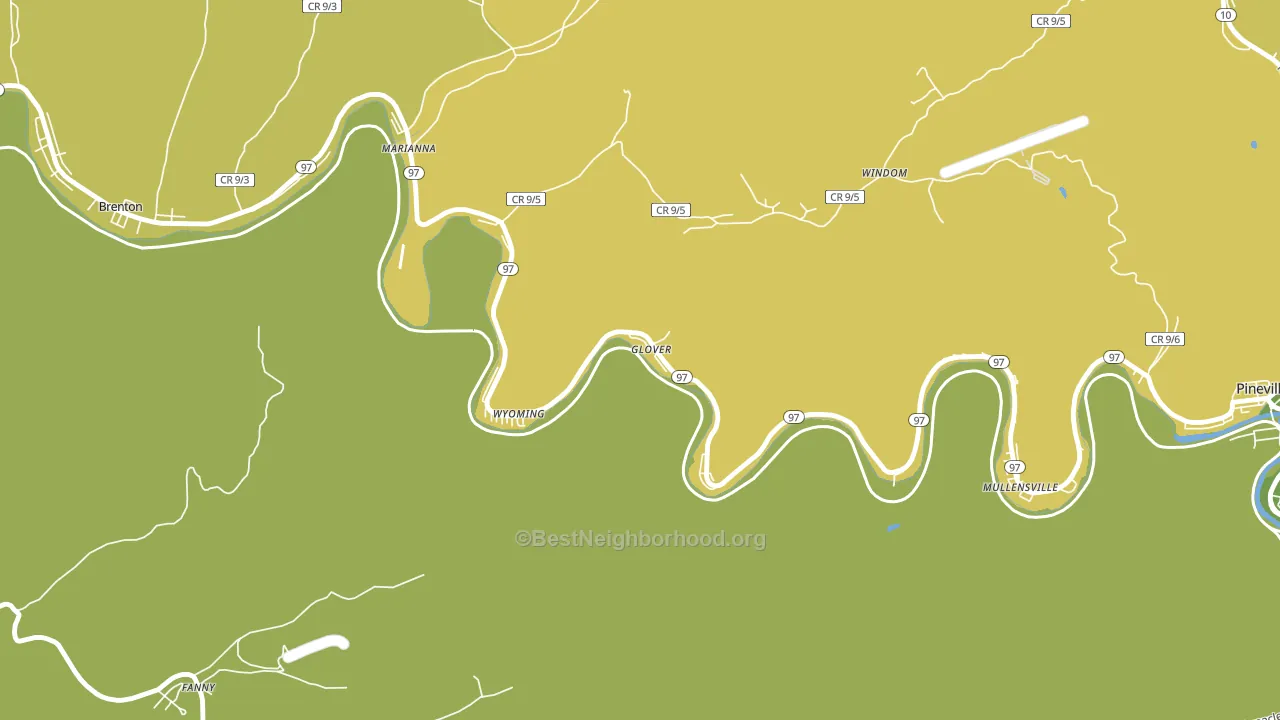 24898, WV block-group voter-turnout map