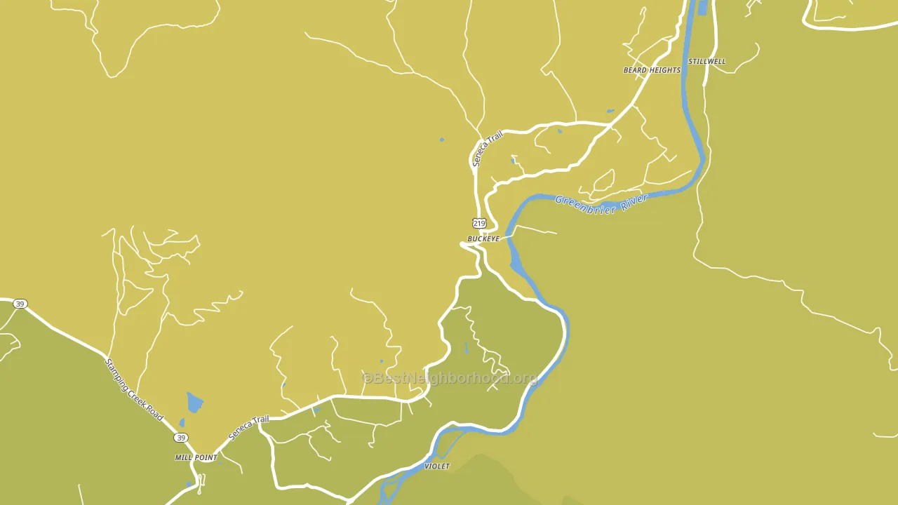 24924, WV block-group voter-turnout map