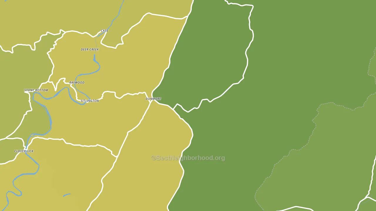 24934, WV block-group voter-turnout map
