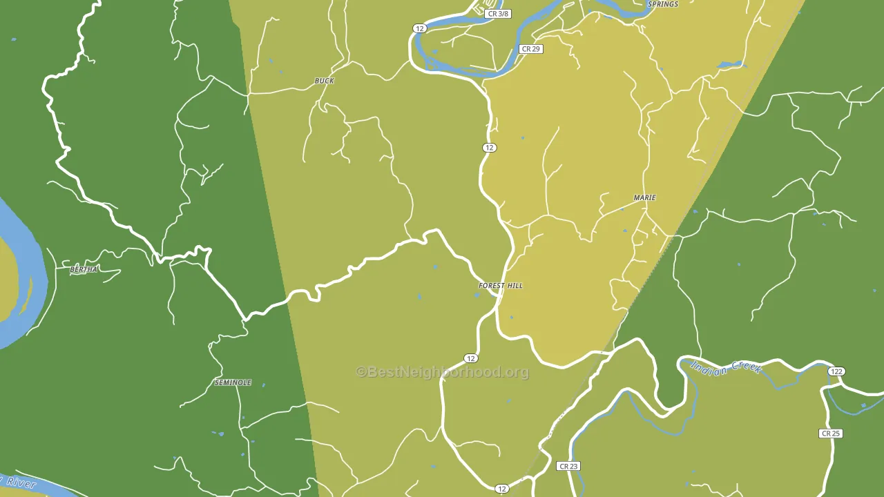 24935, WV block-group voter-turnout map