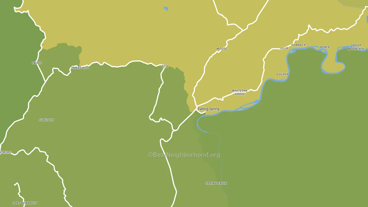 24966, WV block-group voter-turnout map