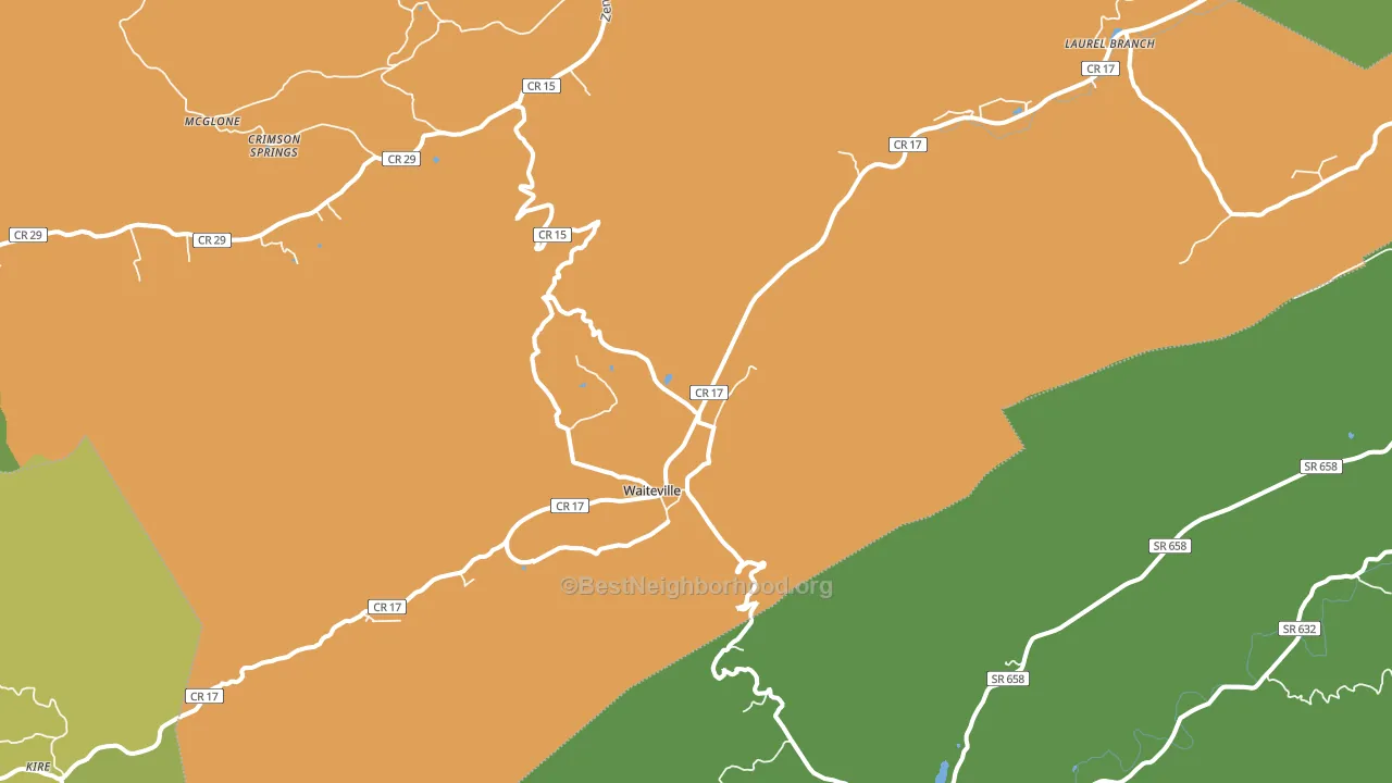 24984, WV block-group voter-turnout map