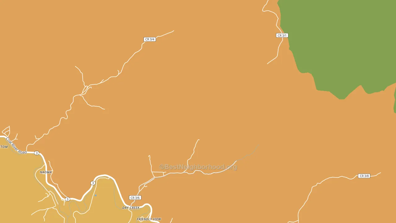25062, WV block-group voter-turnout map