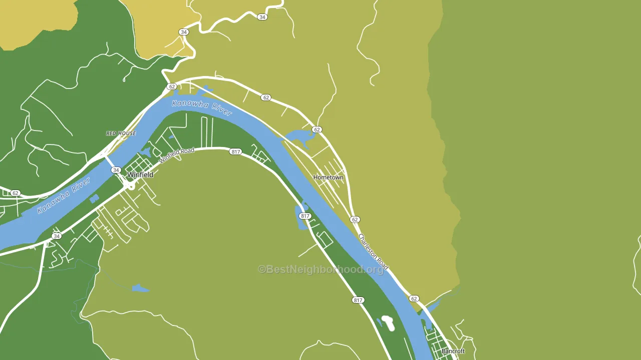 25109, WV block-group voter-turnout map