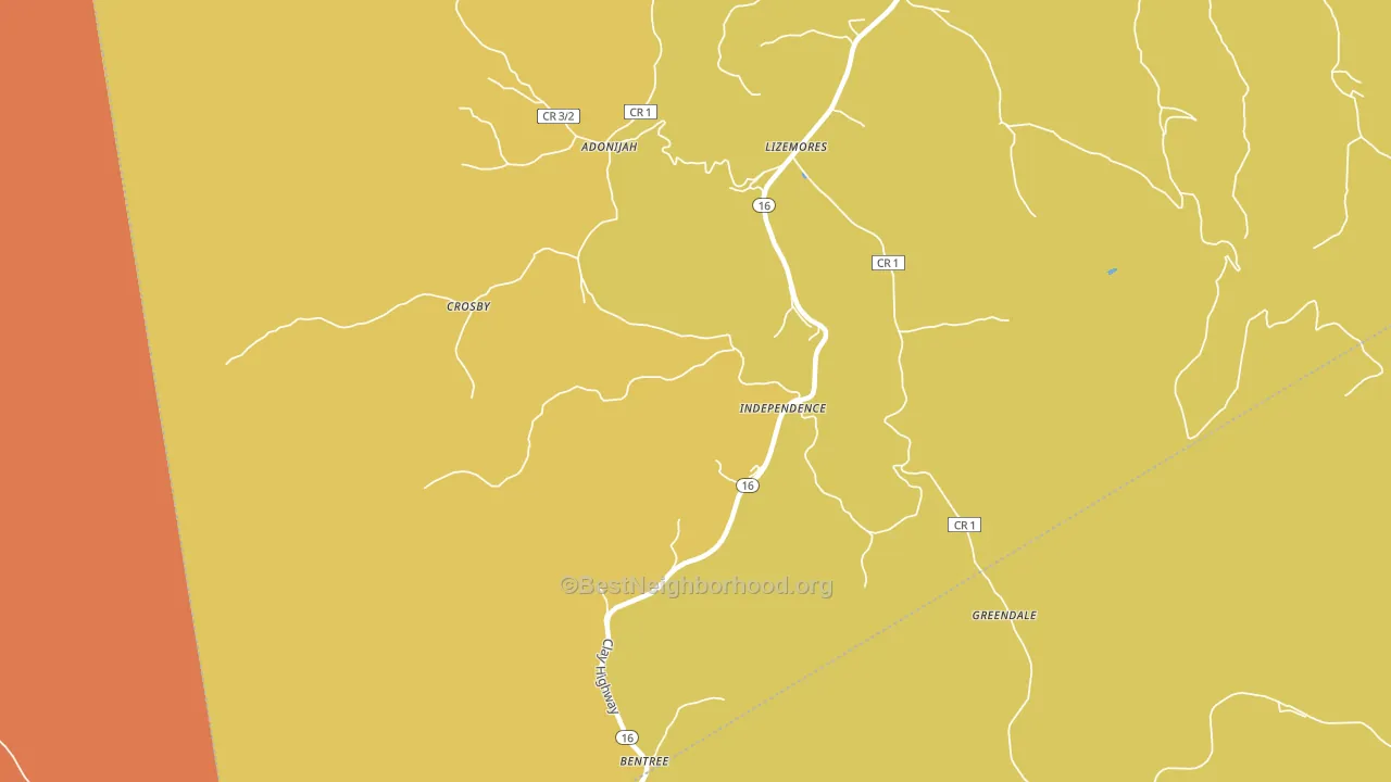 25125, WV block-group voter-turnout map