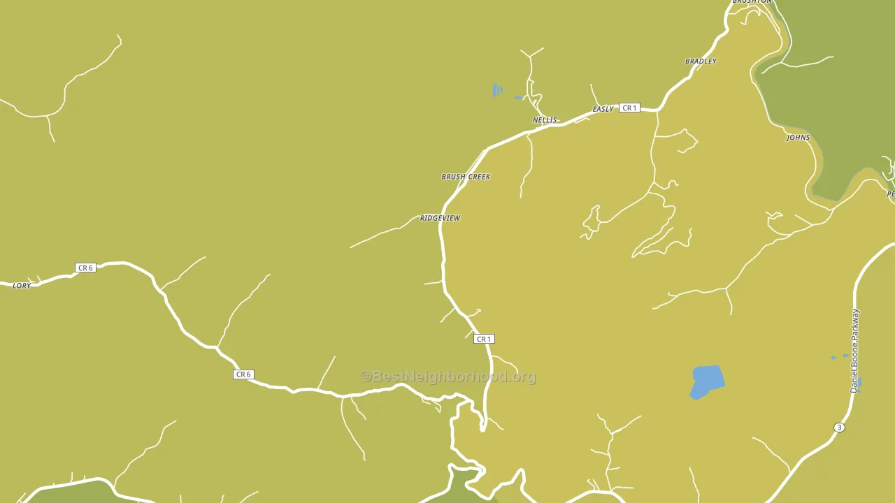 25169, WV block-group voter-turnout map