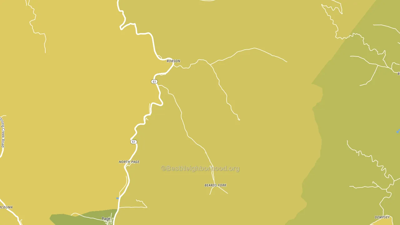 25173, WV block-group voter-turnout map