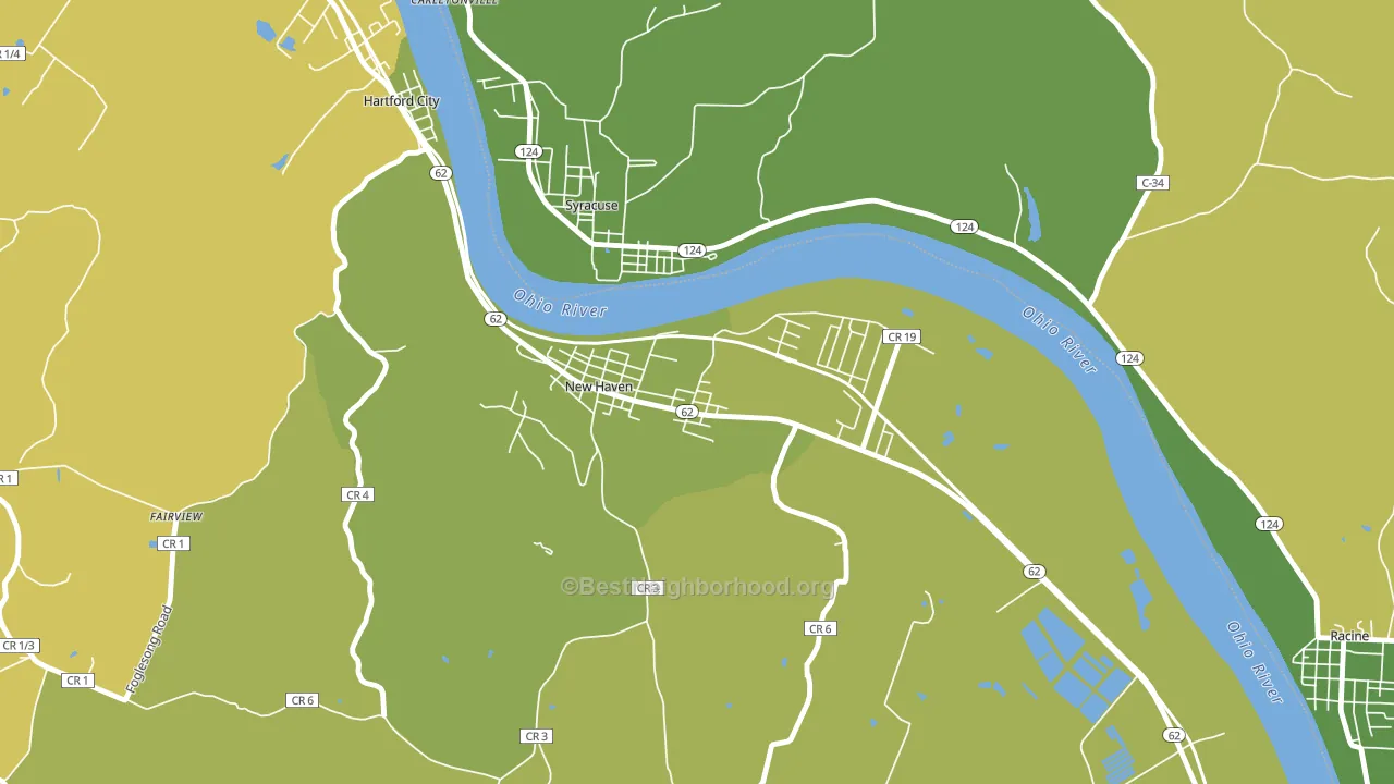 25265, WV block-group voter-turnout map