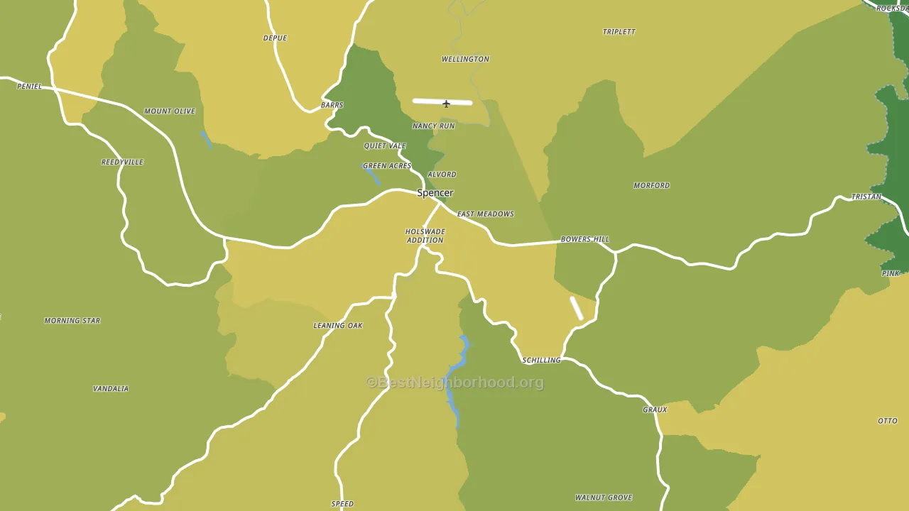 25276, WV block-group voter-turnout map