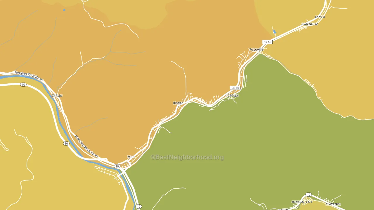 25628, WV block-group voter-turnout map