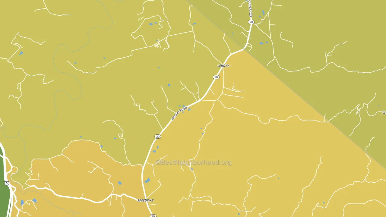 25971, WV block-group voter-turnout map