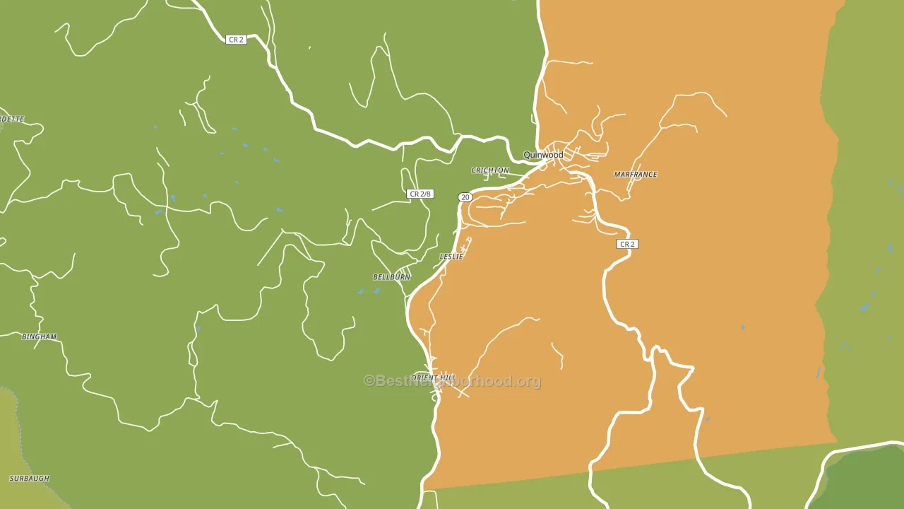 25972, WV block-group voter-turnout map