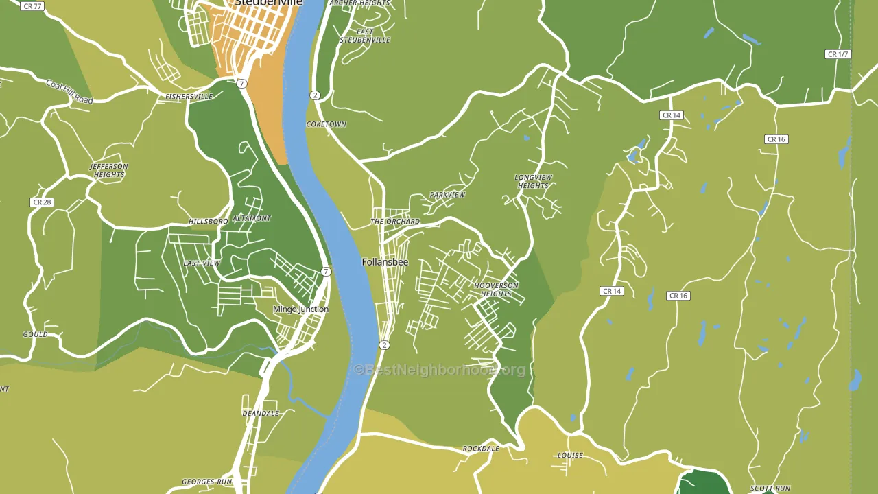 26037, WV block-group voter-turnout map