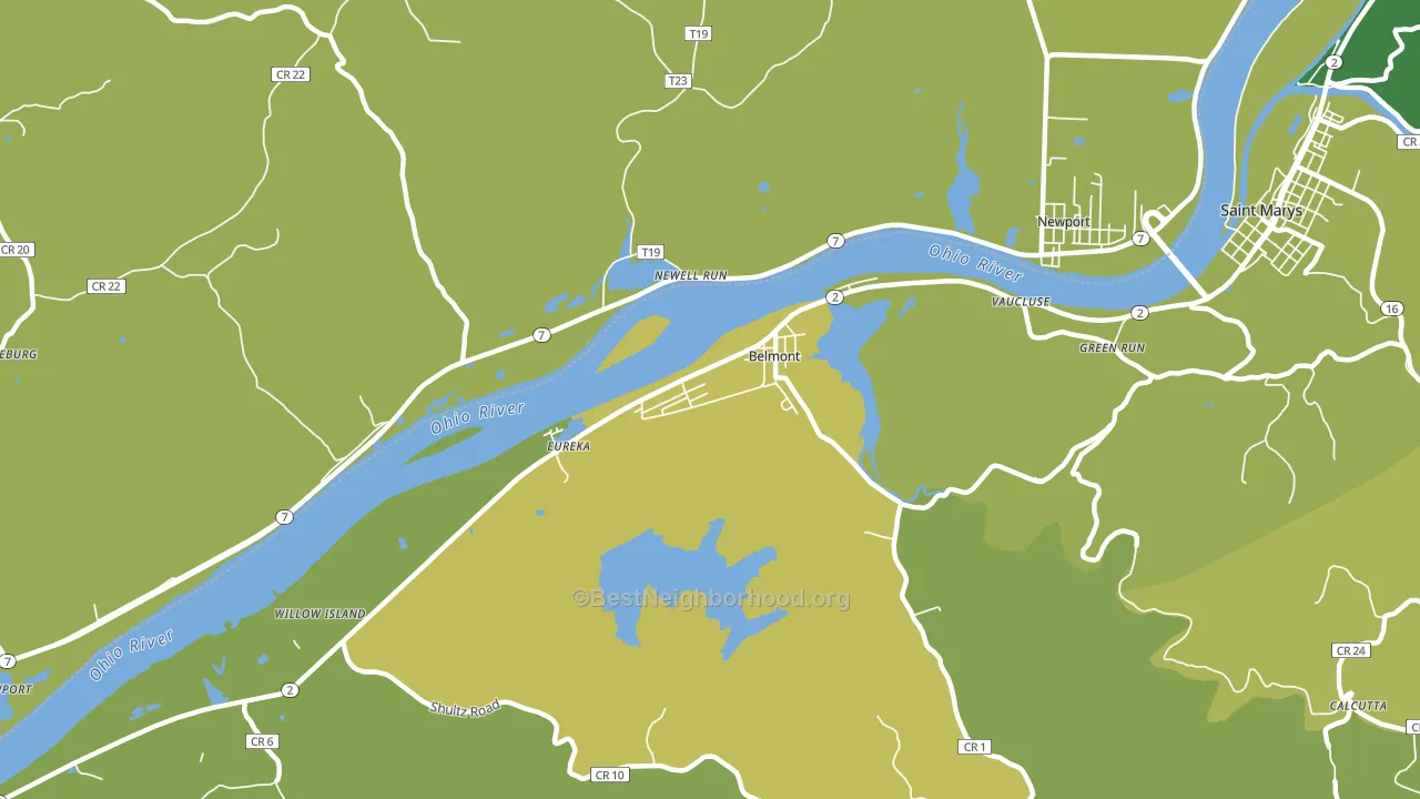 26134, WV block-group voter-turnout map