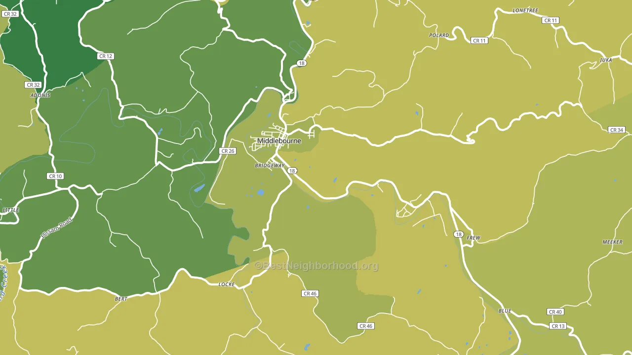 26149, WV block-group voter-turnout map