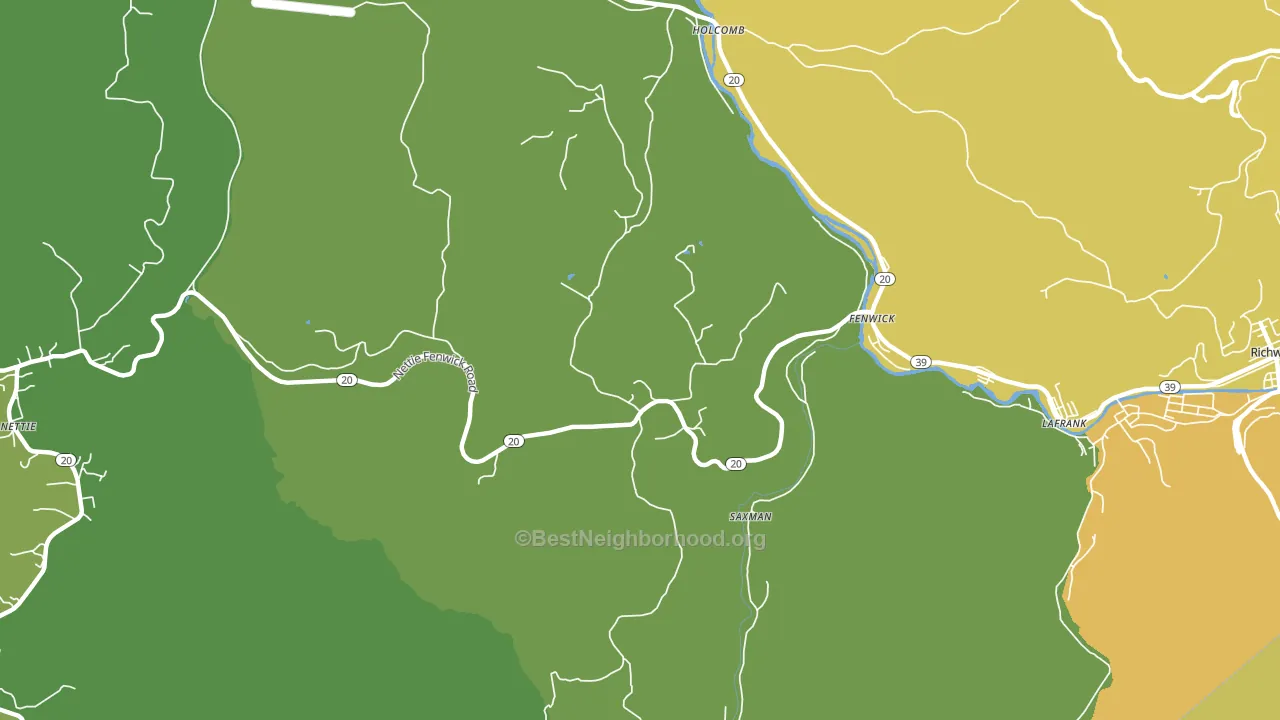 26202, WV block-group voter-turnout map