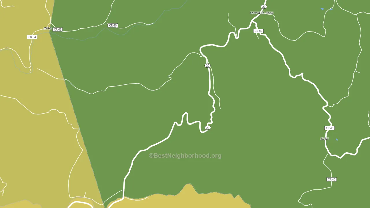 26228, WV block-group voter-turnout map