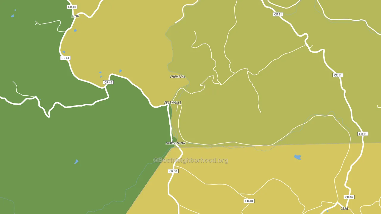 26236, WV block-group voter-turnout map