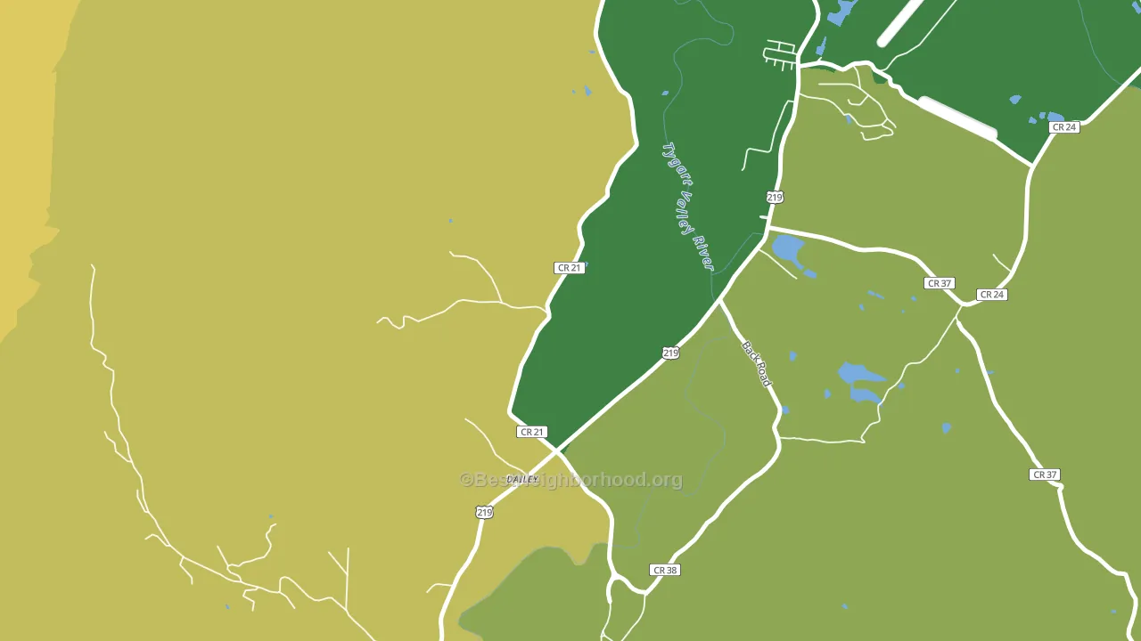 26259, WV block-group voter-turnout map