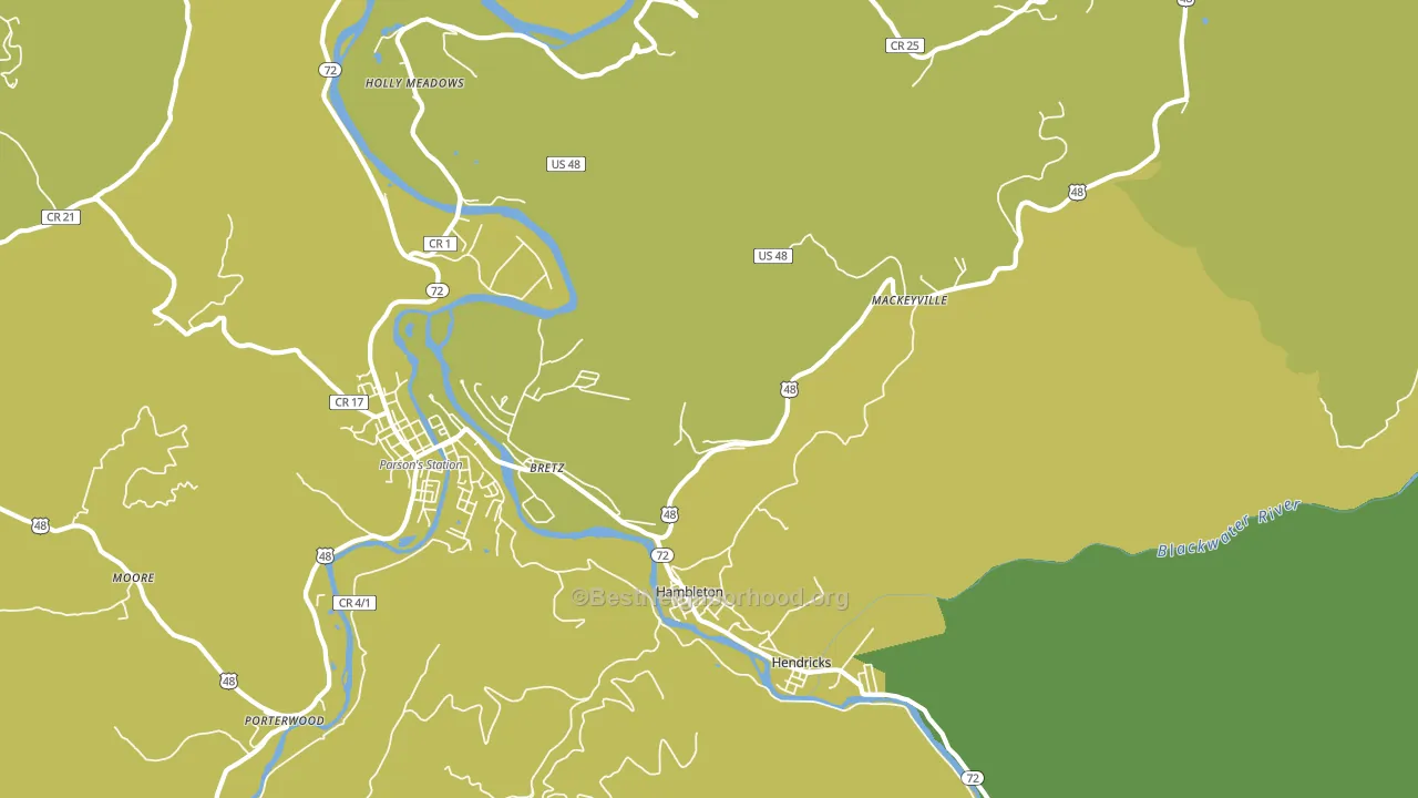 26269, WV block-group voter-turnout map