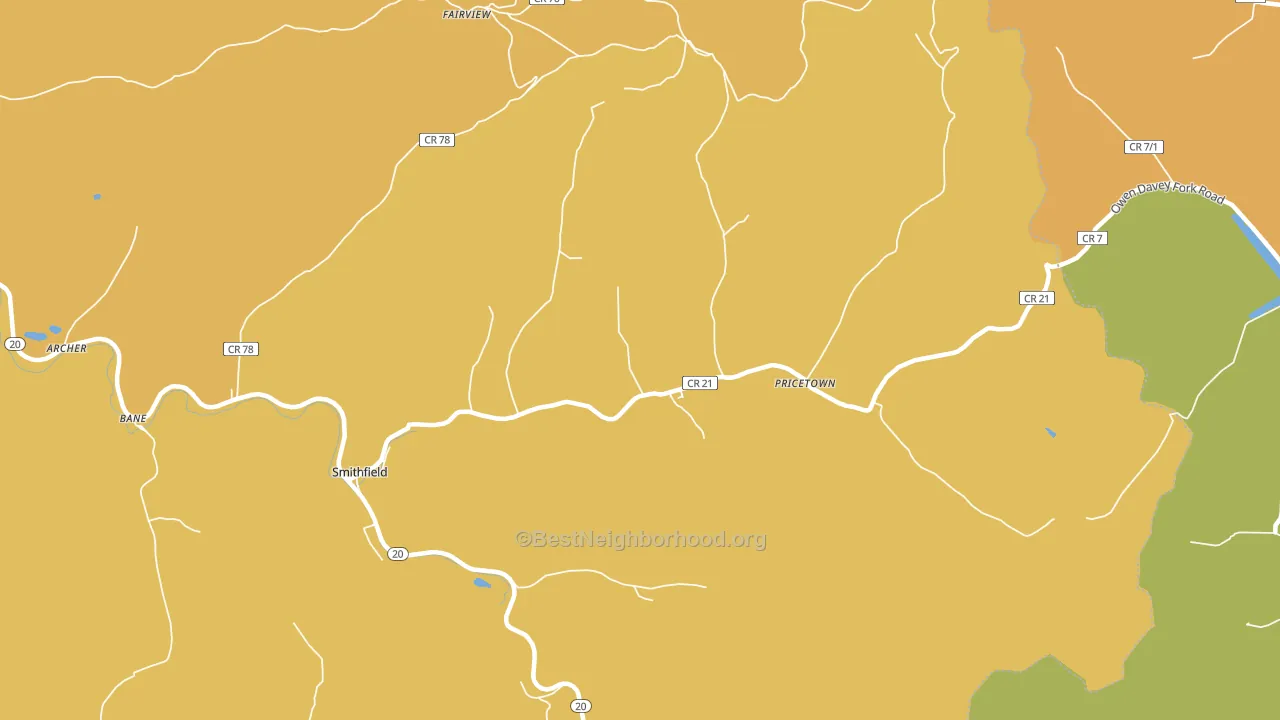 26437, WV block-group voter-turnout map