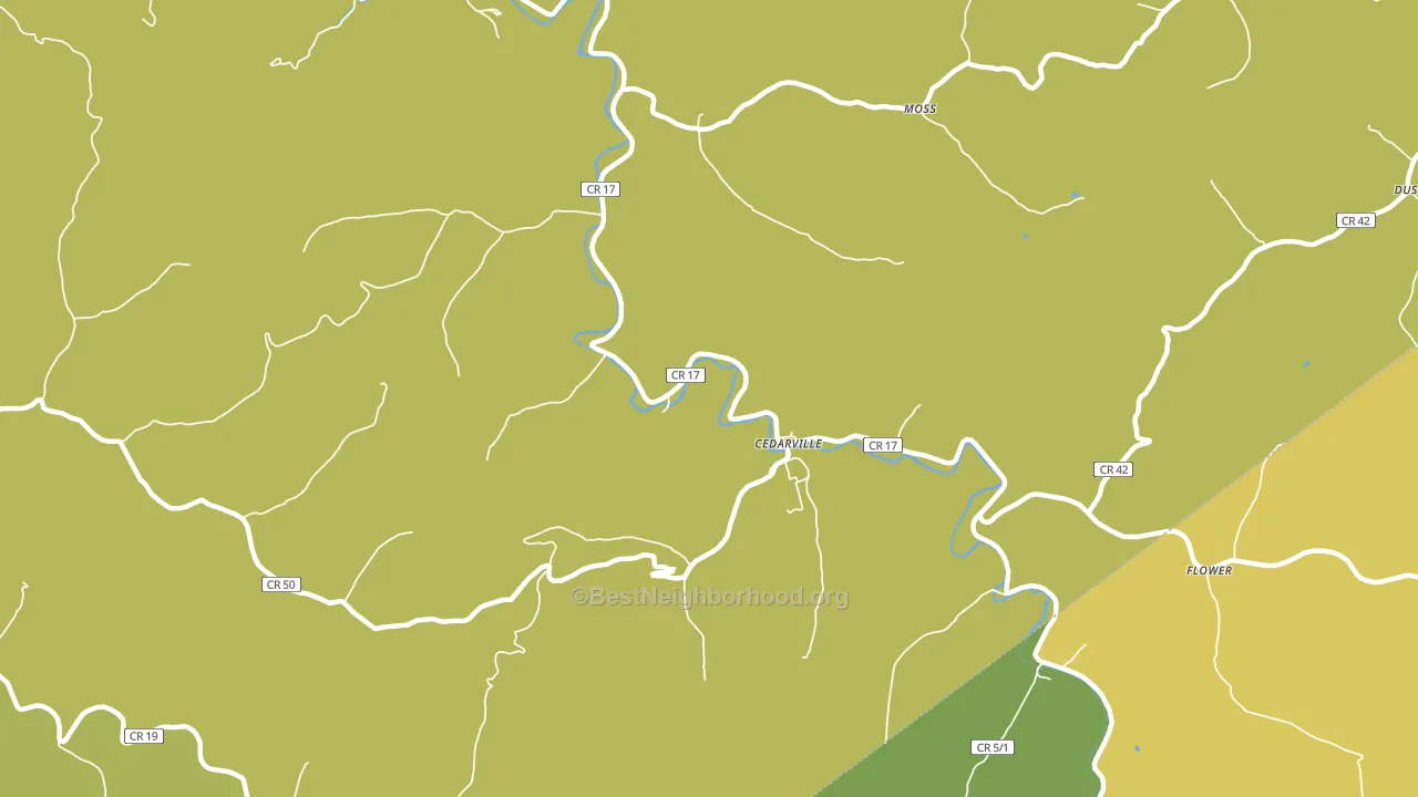 26611, WV block-group voter-turnout map