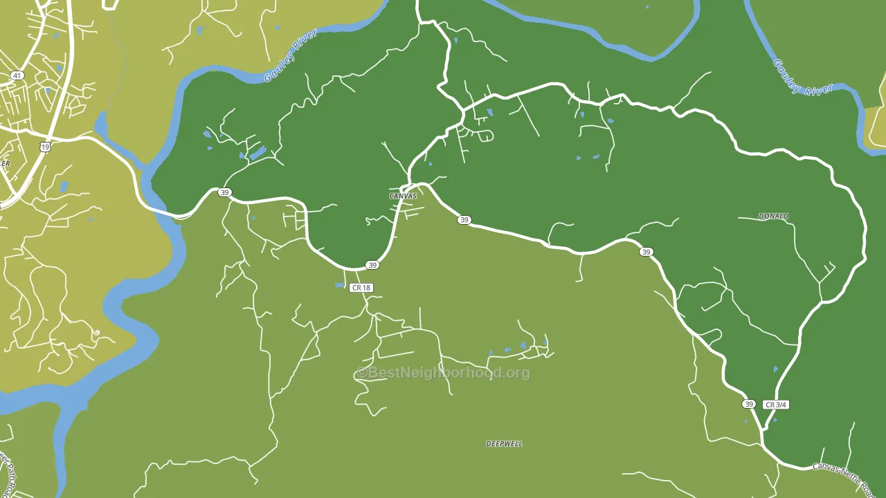26662, WV block-group voter-turnout map