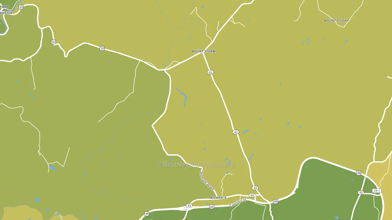 26739, WV block-group voter-turnout map