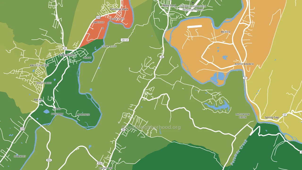26753, WV block-group voter-turnout map